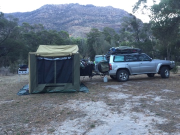 The first Camp of our safari