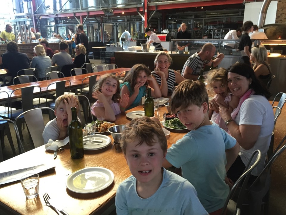 Lunch at Little Creatures