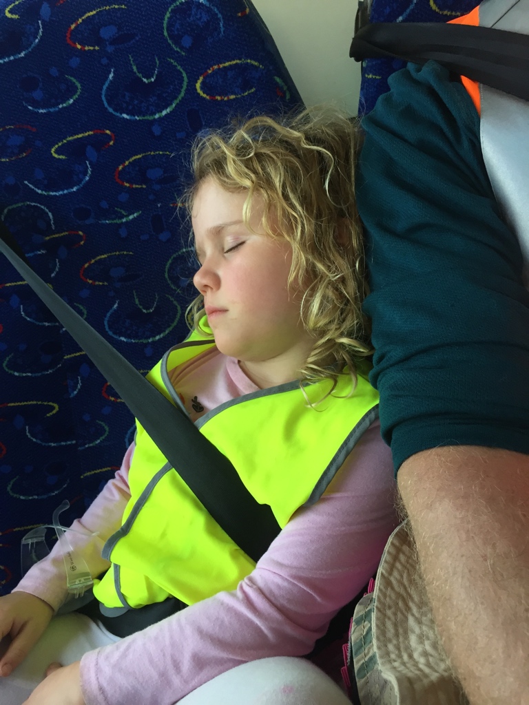 Finding the tour all too interesting.