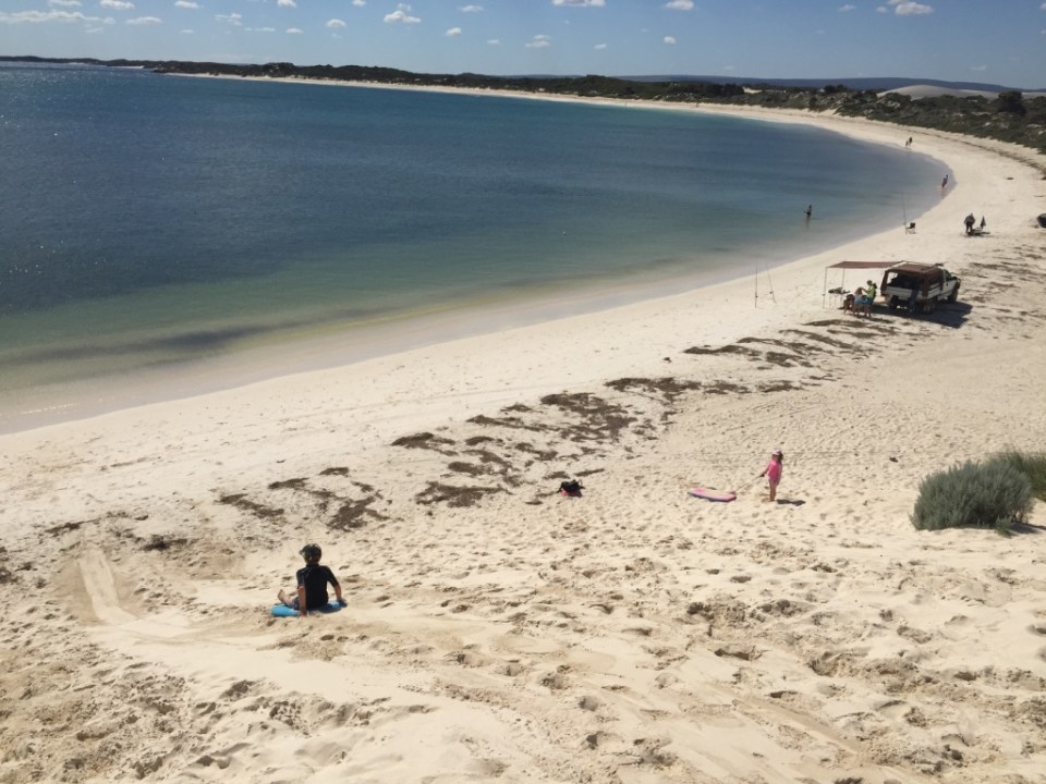 Sandy Point beach
