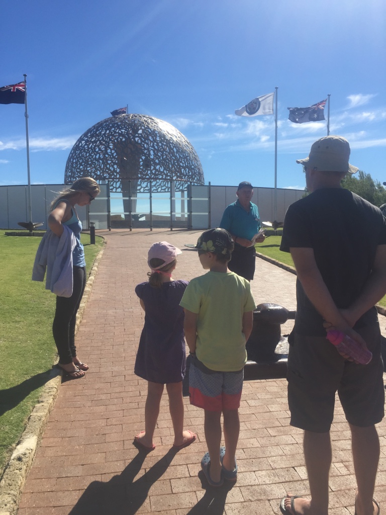 Listening to the free guided tour - volunteer run - amazing very informative.