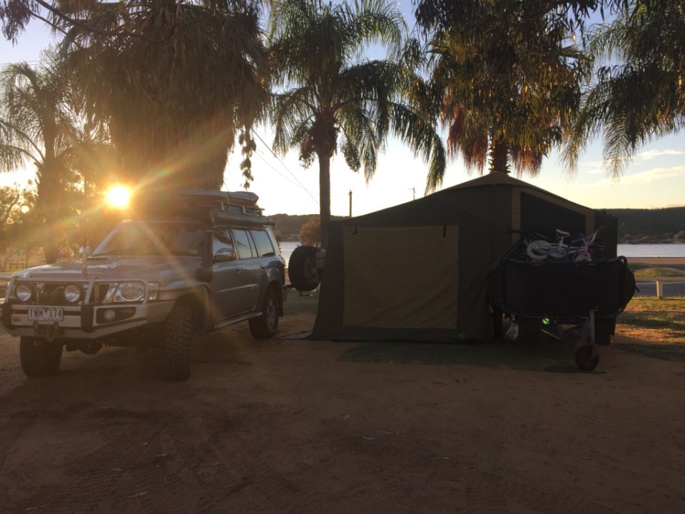 River Views from camp.
