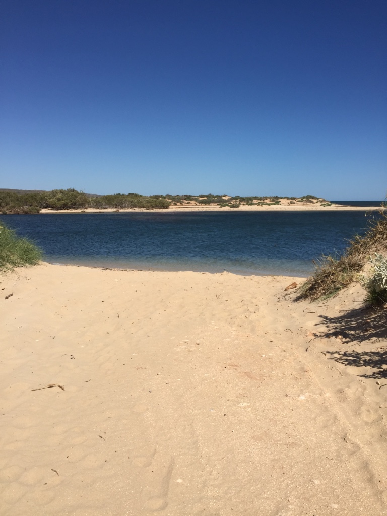 Creek crossing definitely not possible.