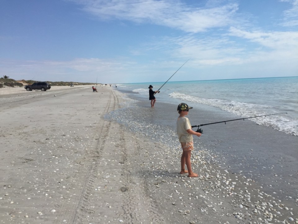 Fishing 80 mile beach
