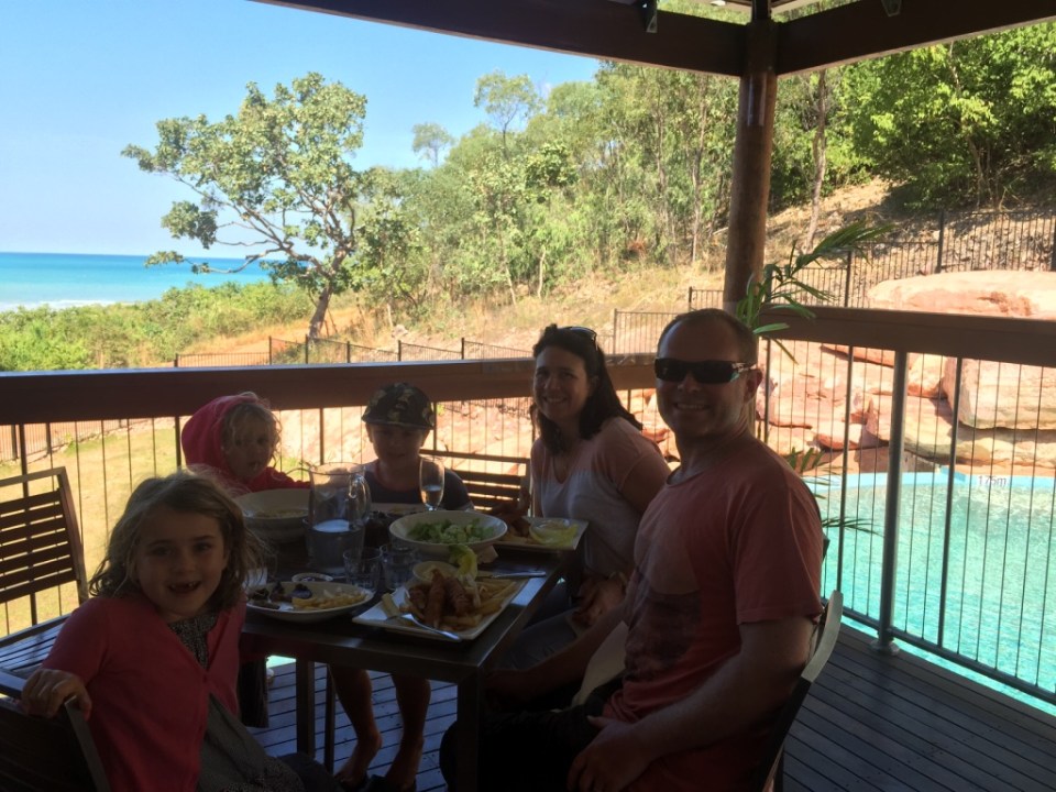 Lunch at the Cygnet Bay