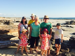 Grandparents on Cable Beach
