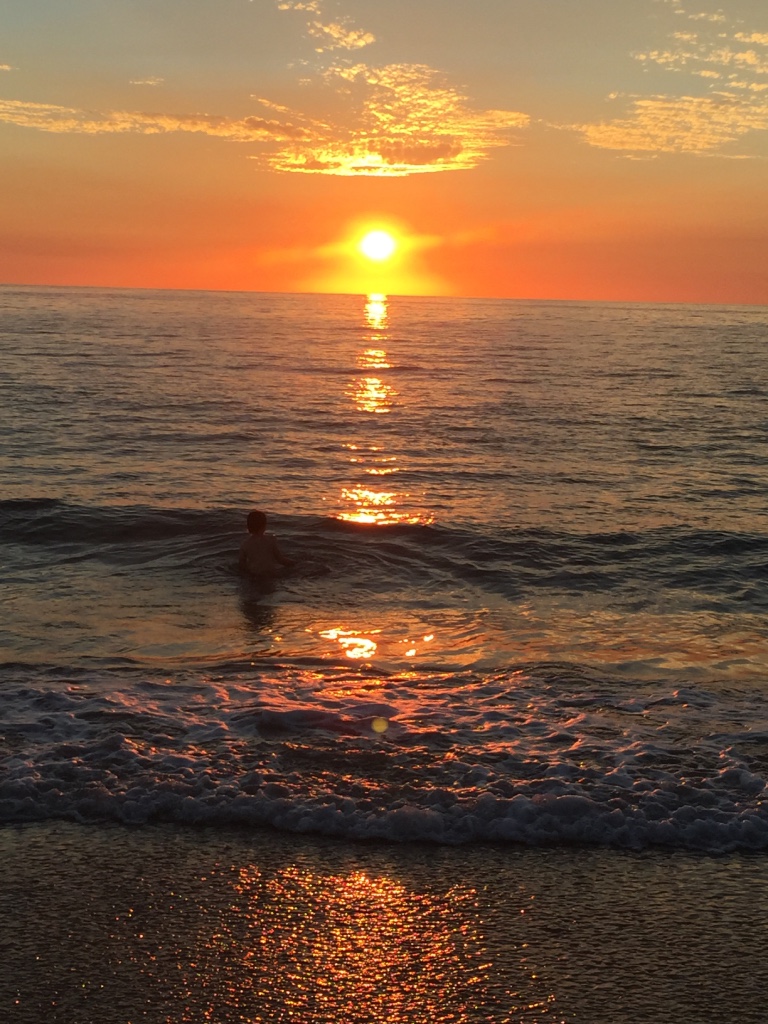 Sunset at Cape Levee