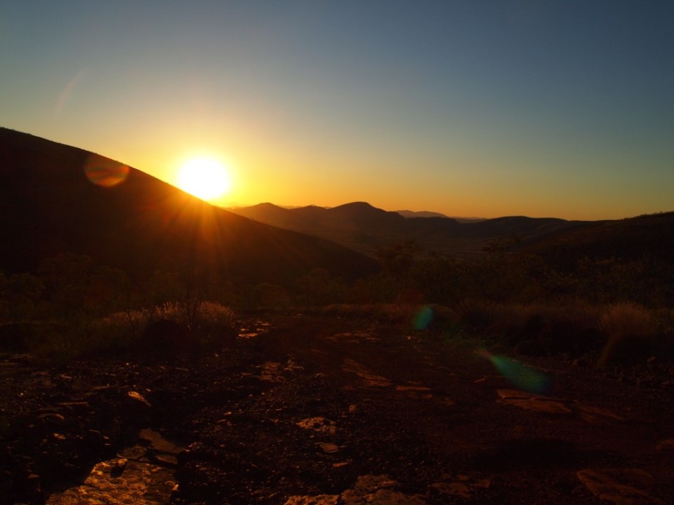 Sunset from the top
