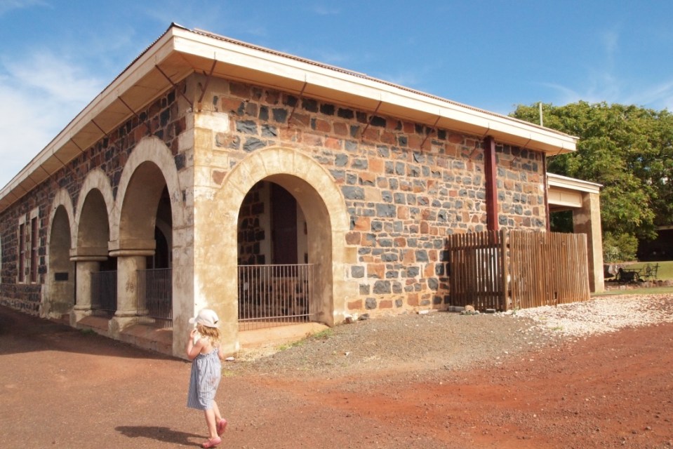 The old Buildings around Cossack 
