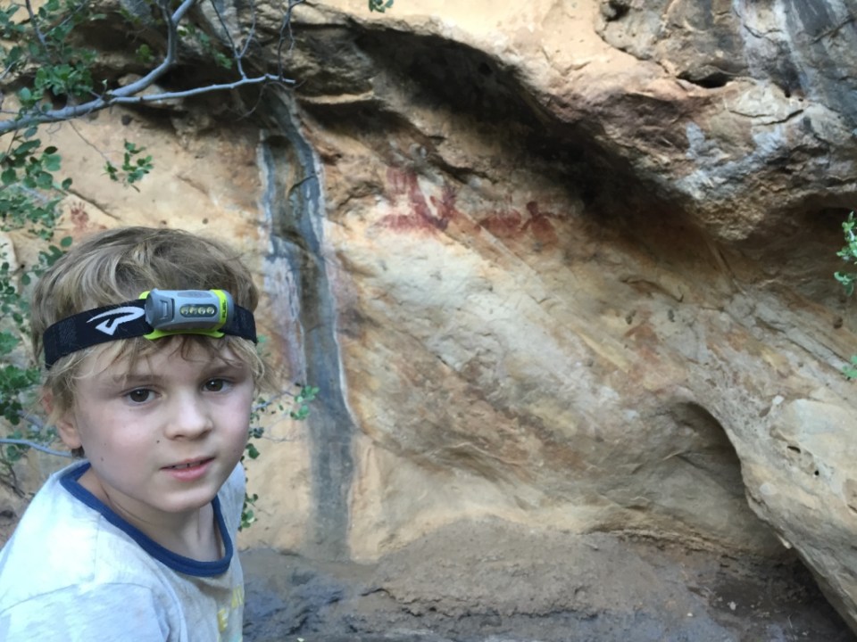 Aaron excited  about spot