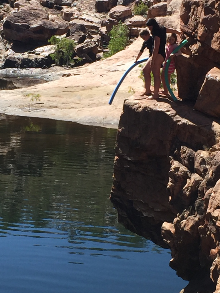 About to take the plunge