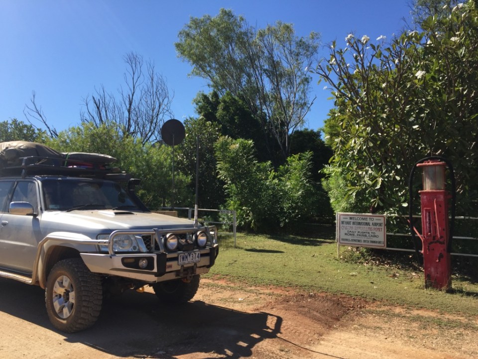 Mt Hart old fuel pump