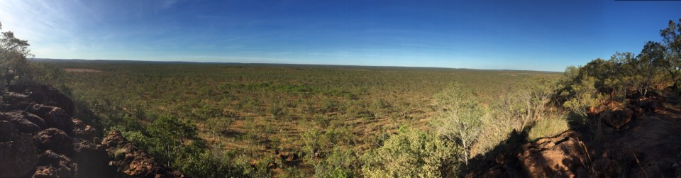 Lookout view over the Charnley Station
