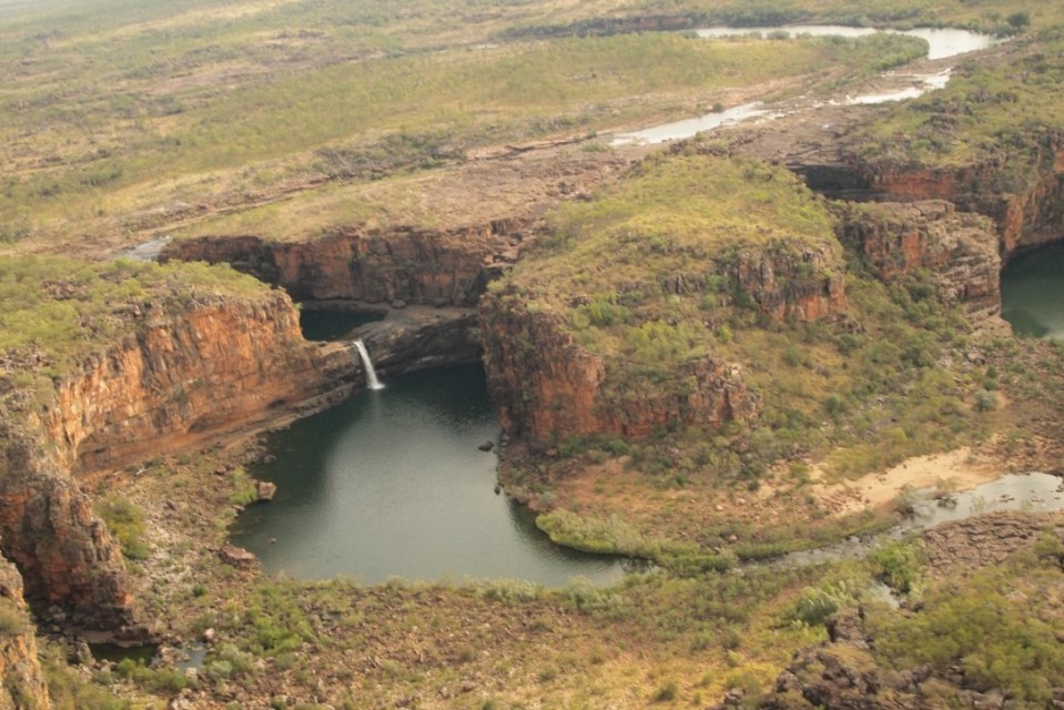 View of Mitchell Falls