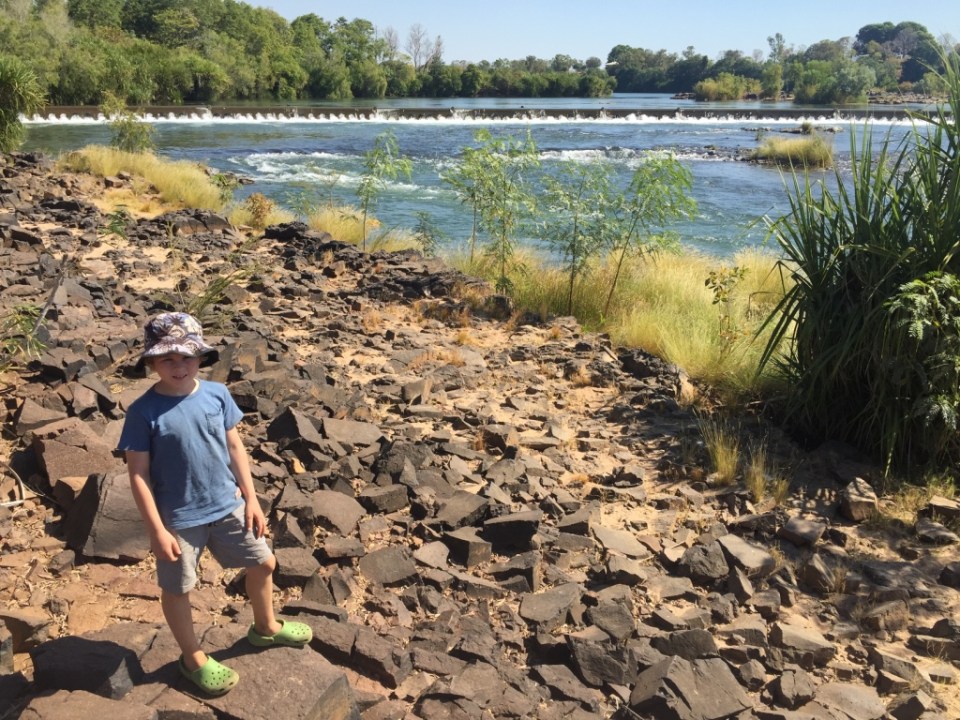 the river at Ivanhoe Crossing