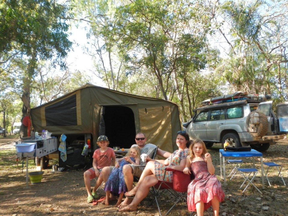 Camp at Cooinda