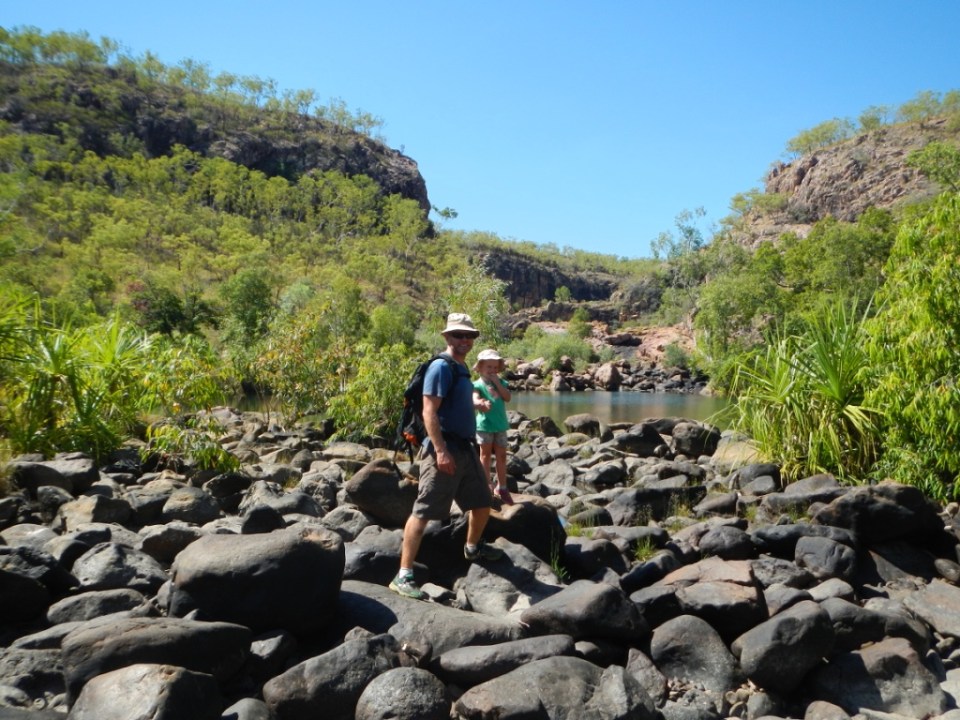 The walk into Kaolin