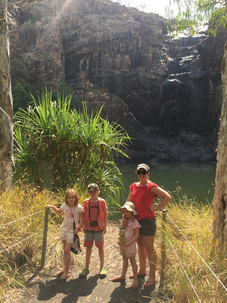 View from the bottom of Gunlom Falls