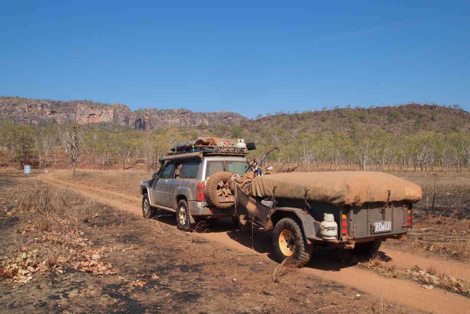 View on the drive into Jarrangbarnmi (Koolpin)